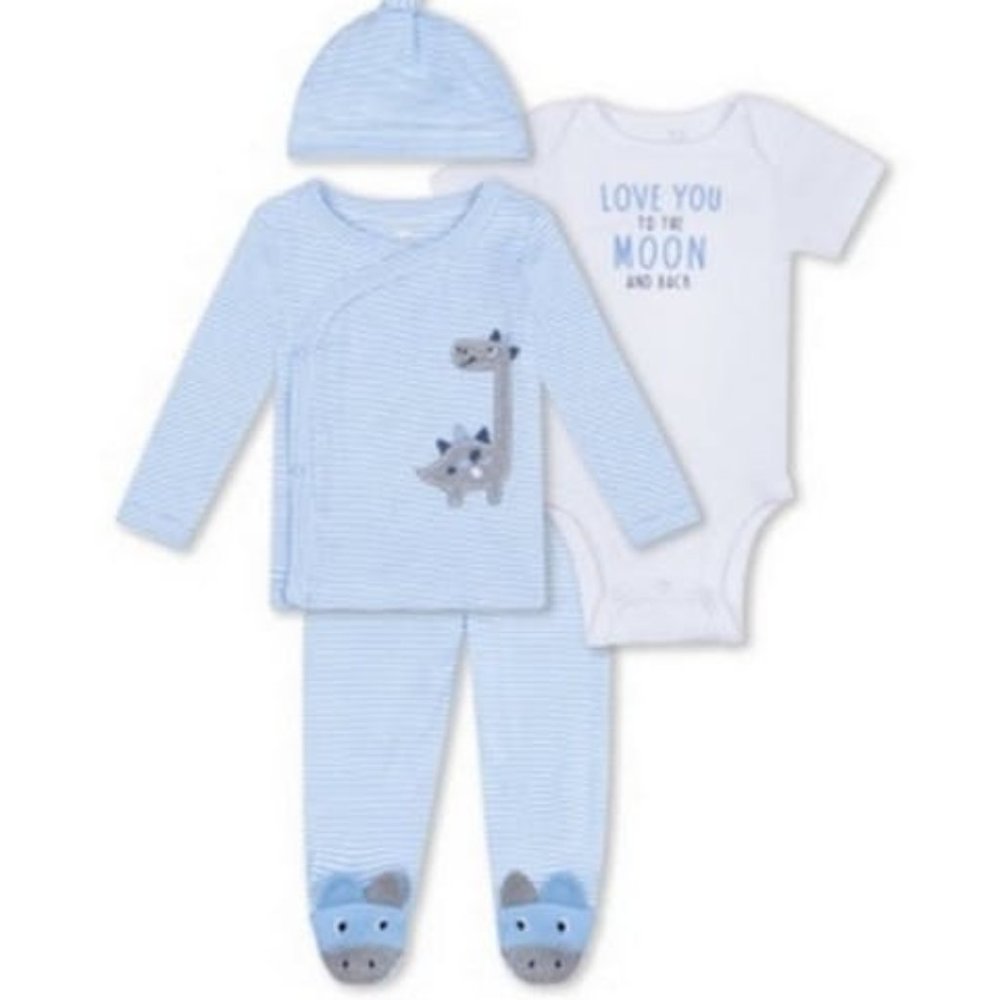 Koala Baby Boys Take Me Home, 4 Piece Set, 3–6 Months